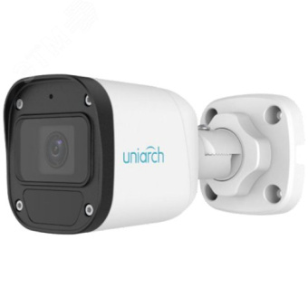 Видеокамера IP 4MP цилиндрическая ИК-30м с PoE (4мм)