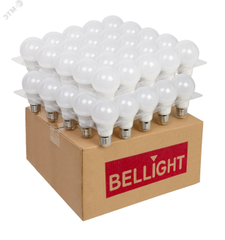 Лампа светодиодная LED-15Вт A60 220V E27 1300Лм 6500К РФ (50 шт./упак.)