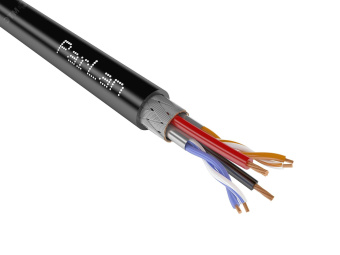 Кабель (провод) ParLan compact S/FTP Cat5e ZH Мнг(А)-HF 2х2х0,52 mm+2х0,75 mm