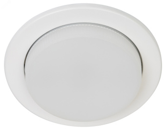 Светильник встраиваемый KL70 WH /1 под лампу Gx53 тонкий 220V 13W белый (40/2200)