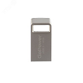 Флеш накопитель 16GB MINI, USB 2.0, серебристый