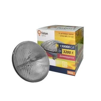FL PAR64 1000W CP/62 MFL GX16D 220V 300h - Лампа специальная галогенная FOTON LIGHTING