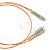 Патч-корд волоконно-оптический (шнур) SM 9/125 (OS2) LC/UPC-SC/UPC simplex LSZH (3м)