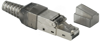 Разъём RJ-45 FTP для кабеля кат. 6 полевая заделка
