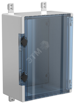 TETRA 5 Корпус пластиковый ЩМПп 400х300х170мм прозрачная дверь IP66 IEK