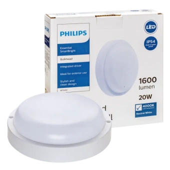 20W/4000K IP54 d200 1600lm - Светодиодный накладной круглый светильник PHILIPS