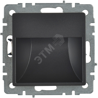BRITE Подсветка LED встраиваемая ПЛ20-БрЧ черный