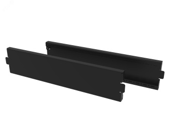 Элементы боковые цоколя 200 мм RS52 00.80 RAL7021 (2шт.)