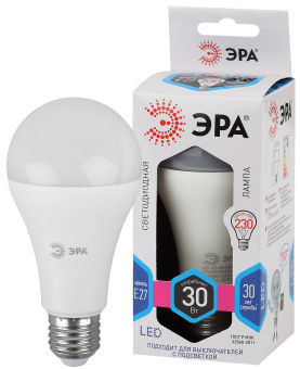 Лампа светодиодная груша нейтральный STD LED A65-30W-840-E27 E27 / Е27 30Вт