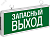Светильник аварийный светодиодный ЗАПАСНЫЙ ВЫХОД 3вт 1.5ч постоянный LED IP20