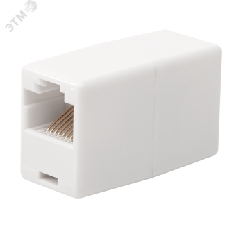 Соединитель проходной 8P8C (RJ-45) UTP (DIY)