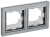BRITE Рамка 2 поста IP44 РУ-2-БрС-44 сталь BRITE Рамка 2 поста IP44 РУ-2-БрС-44 сталь