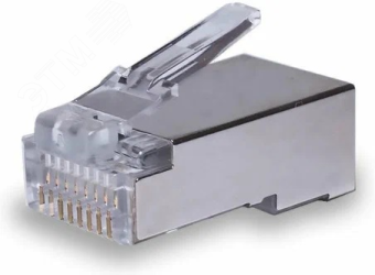 Коннекторы 8P8C (Компьютерные разъемы) F/UTP Cat.6 3U (RJ-45) Уп. 100шт.