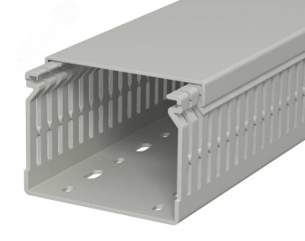 Распределительный кабельный канал LK4 N 60x80x2000 мм (ПВХ,серый)