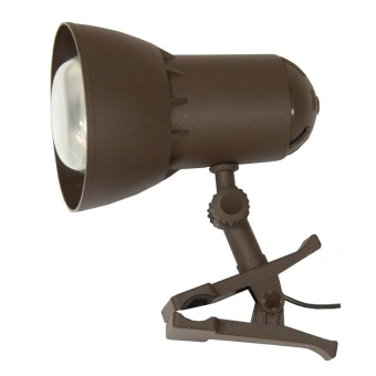Надежда 1- мини НДБ37-40-016 (220В, 40Вт, ЛОН/LED Е27, на клипсе), шоколад