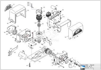 Пластина концевых выключателей BK-2200 BK-2200T BY-3500T (арт)