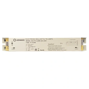ECG T8 1X30W 20 000h 238x36x30mm IP20 - ЭПРА для люминесцентной лампы Т8 LEDVANCE