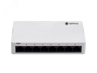 Коммутатор неуправляемый 7 портов RJ45 10 100 Мб/с