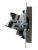 BRITE Розетка двойная RJ11+RJ45 кат.5E РК/Т12-БрС сталь BRITE Розетка двойная RJ11+RJ45 кат.5E РК/Т12-БрС сталь